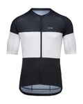 GORE Kurzarm Fahrradtrikot - SPIRIT STRIPES - Schwarz/Weiß