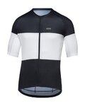 GORE Kurzarm Fahrradtrikot - SPIRIT STRIPES - Schwarz/Weiß