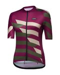 GORE Kurzarm Fahrradtrikot - SIGNAL CHAOS - Lila/Grau