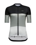 GORE Kurzarm Fahrradtrikot - SPIRIT STRIPES - Schwarz/Grau