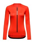 GORE Langarm Fahrradtrikot für den Winter - SPINSHIFT - Rot