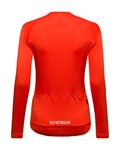 GORE Langarm Fahrradtrikot für den Winter - SPINSHIFT - Rot