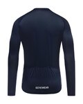 GORE Langarm Fahrradtrikot für den Winter - SPINSHIFT - Blau