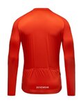 GORE Langarm Fahrradtrikot für den Winter - SPINSHIFT - Rot