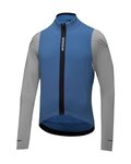 GORE Langarm Fahrradtrikot für den Winter - SPINSHIFT THERMO - Blau/Grau