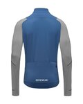 GORE Langarm Fahrradtrikot für den Winter - SPINSHIFT THERMO - Blau/Grau