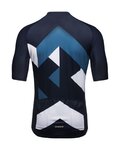 GORE Kurzarm Fahrradtrikot - SPIRIT SIGNAL - Blau/Weiß