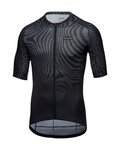 GORE Kurzarm Fahrradtrikot - SPIRIT MOIRE - Schwarz/Grau
