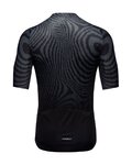 GORE Kurzarm Fahrradtrikot - SPIRIT MOIRE - Schwarz/Grau