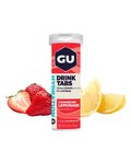 GU Ernährung für Radfahrer - HYDRATION DRINK TABS 54 G STRAWBERRY LEMONADE