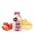 GU Ernährung für Radfahrer - ENERGY GEL 32 G STRAWBERRY BANANA
