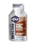 GU Ernährung für Radfahrer - ROCTANE ENERGY GEL 32 G CHOCOLATE/COCONUT