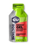 GU Ernährung für Radfahrer - ROCTANE ENERGY GEL 32 G STRAWBERRY KIWI