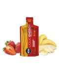 GU Ernährung für Radfahrer - LIQUID ENERGY GEL 60 G STRAWBERRY/BANANA