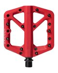 CRANKBROTHERS Pedale - STAMP 1 SMALL - Rot