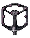 CRANKBROTHERS Pedale - STAMP 7 Small - Schwarz/Rosa