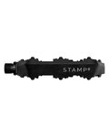 CRANKBROTHERS Pedale - STAMP 0 LARGE - Schwarz