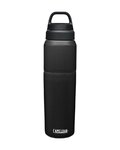 CAMELBAK Fahrrad-Wasserflasche - MULTIBEV VACUUM STEINLESS 0,65L/0,5L - Schwarz