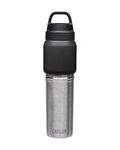 CAMELBAK Fahrrad-Wasserflasche - MULTIBEV VACUUM STEINLESS 0,65L/0,5L - Schwarz