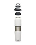 CAMELBAK Fahrrad-Wasserflasche - MULTIBEV VACUUM STEINLESS 0,65L/0,5L - Schwarz