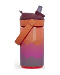 CAMELBAK Fahrrad-Wasserflasche - THRIVE FLIP STRAW KIDS 0,4 l - Orange/mehrfarbig