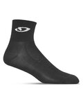 GIRO Klassische Fahrradsocken - COMP RACER - Schwarz