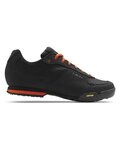 GIRO Fahrradschuhe - RUMBLE VR - Schwarz/Orange