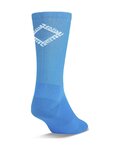 GIRO Klassische Fahrradsocken - COMP RACER HIGH RISE - Blau