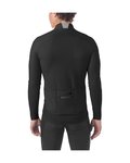 GIRO Langarm Fahrradtrikot für den Winter - CHRONO THERMAL - Schwarz