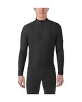 GIRO Langarm Fahrradtrikot für den Winter - CHRONO THERMAL - Schwarz