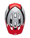BELL Fahrradhelm - SUPER AIR R - Weiß/Rot