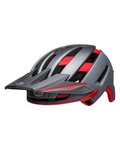 BELL Fahrradhelm - SUPER AIR R SPHERICAL - Grau/Rot