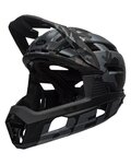BELL Fahrradhelm - SUPER AIR R SPHERICAL - Schwarz/Grau