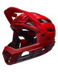 BELL Fahrradhelm - SUPER AIR R SPHERICAL - Rot