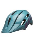 BELL Fahrradhelm - SIDETRACK II YOUTH - Hellblau/Rosa