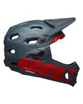 BELL Fahrradhelm - SUPER DH SPHERICAL - Blau/Rot