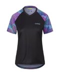 GIRO Kurzarm Fahrradtrikot - ROUST W - Schwarz/Hellblau