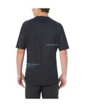 GIRO Kurzarm Fahrradtrikot - ROUST - Schwarz/Hellblau