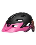 BELL Fahrradhelm - SIDETRACK - Schwarz/Rosa
