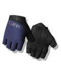 GIRO Fingerlose Fahrradhandschuhe - BRAVO II GEL - Blau/Schwarz