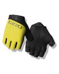 GIRO Fingerlose Fahrradhandschuhe - BRAVO II - Gelb/Schwarz