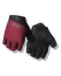 GIRO Fingerlose Fahrradhandschuhe - BRAVO II GEL OX - Rot