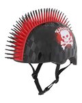 BELL Fahrradhelm - RASKULLZ SKULL HAWK - Schwarz/Rot