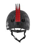 BELL Fahrradhelm - RASKULLZ SKULL HAWK - Schwarz/Rot