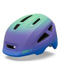 GIRO Fahrradhelm - SCAMP II - Blau/Lila/Grün