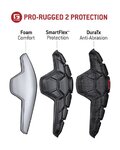 G-FORM Ellbogenprotektor - PRO RUGGED 2 - Schwarz