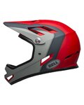 BELL Fahrradhelm - SANCTION - Grau/Rot