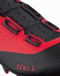 FIZIK Fahrradschuhe - VENTO X3 OVERCURVE - Rot/Schwarz