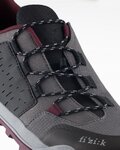 FIZIK Fahrradschuhe - ERGOLACE X2 - Anthrazit/bordeaux
