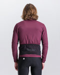 SANTINI Fahrrad-Thermojacke - ALPHA TRAIL - bordeaux